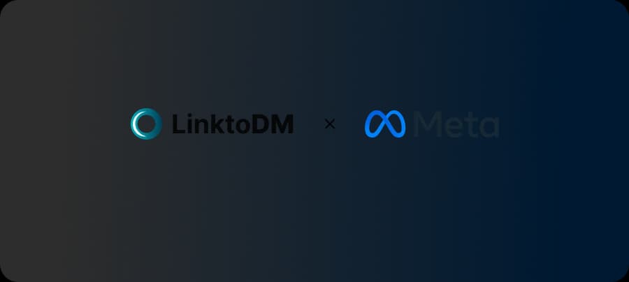 LinktoDM is officially a Meta Business Partner — article cover