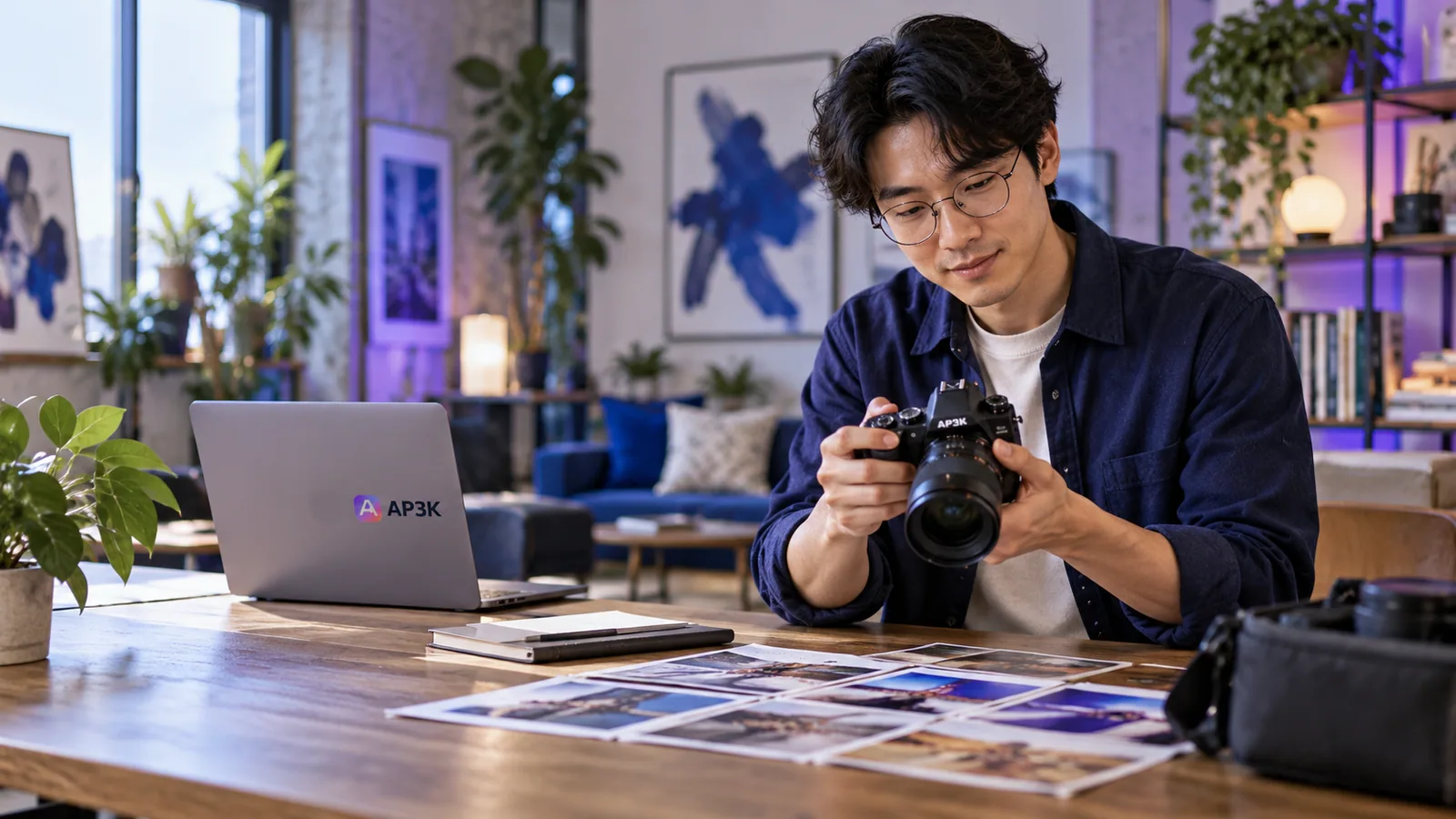 Creator troubleshooting a missing Instagram post — original editorial photograph