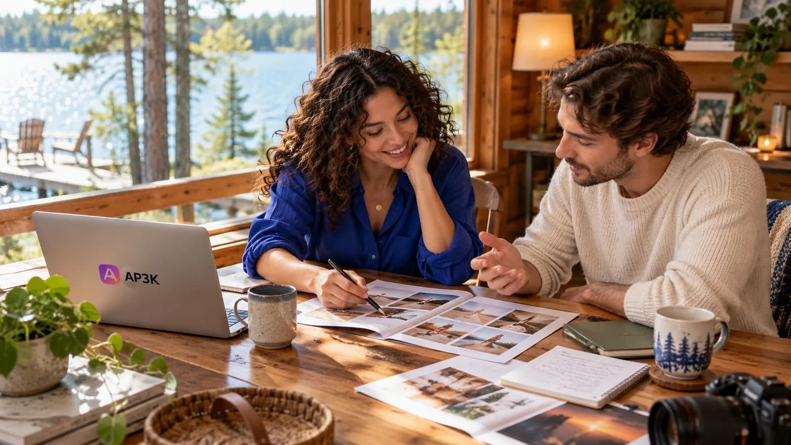Lakeside Instagram workflow workshop — original editorial photograph