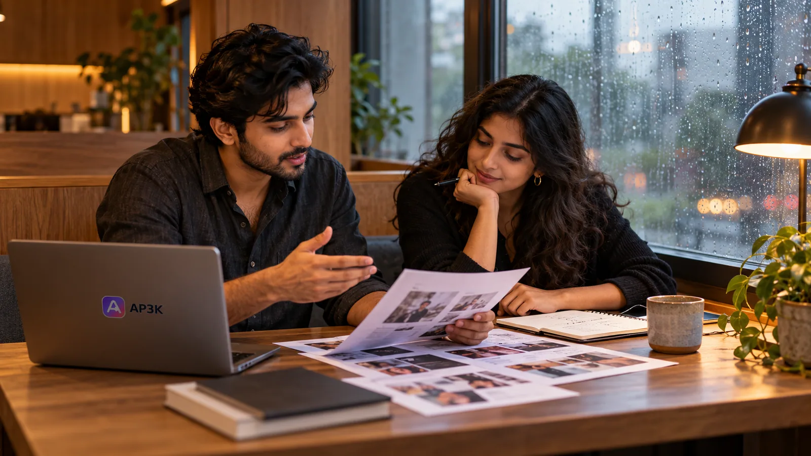 Creators plan smarter Reels together — original editorial photograph
