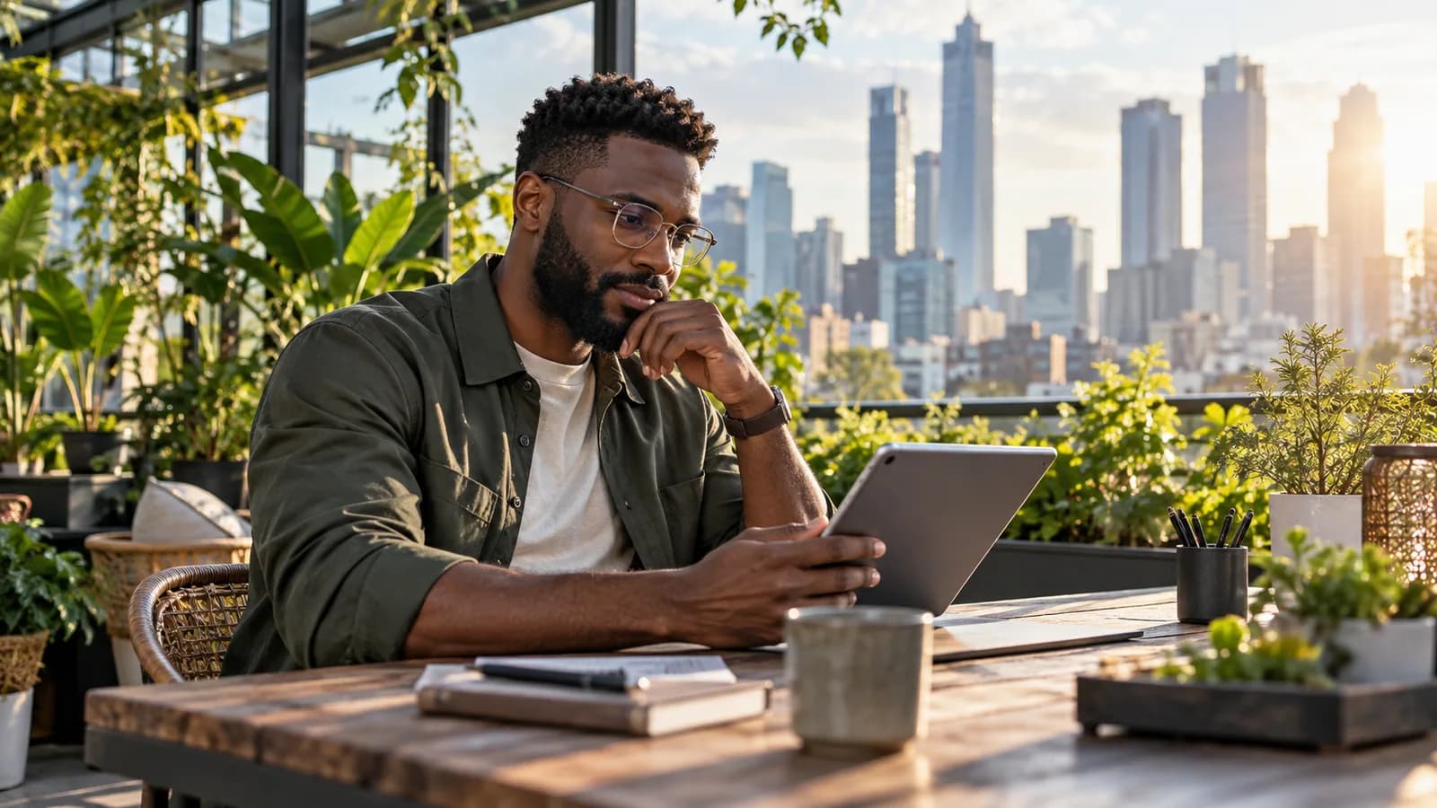 Rooftop greenhouse trend research — original editorial photograph