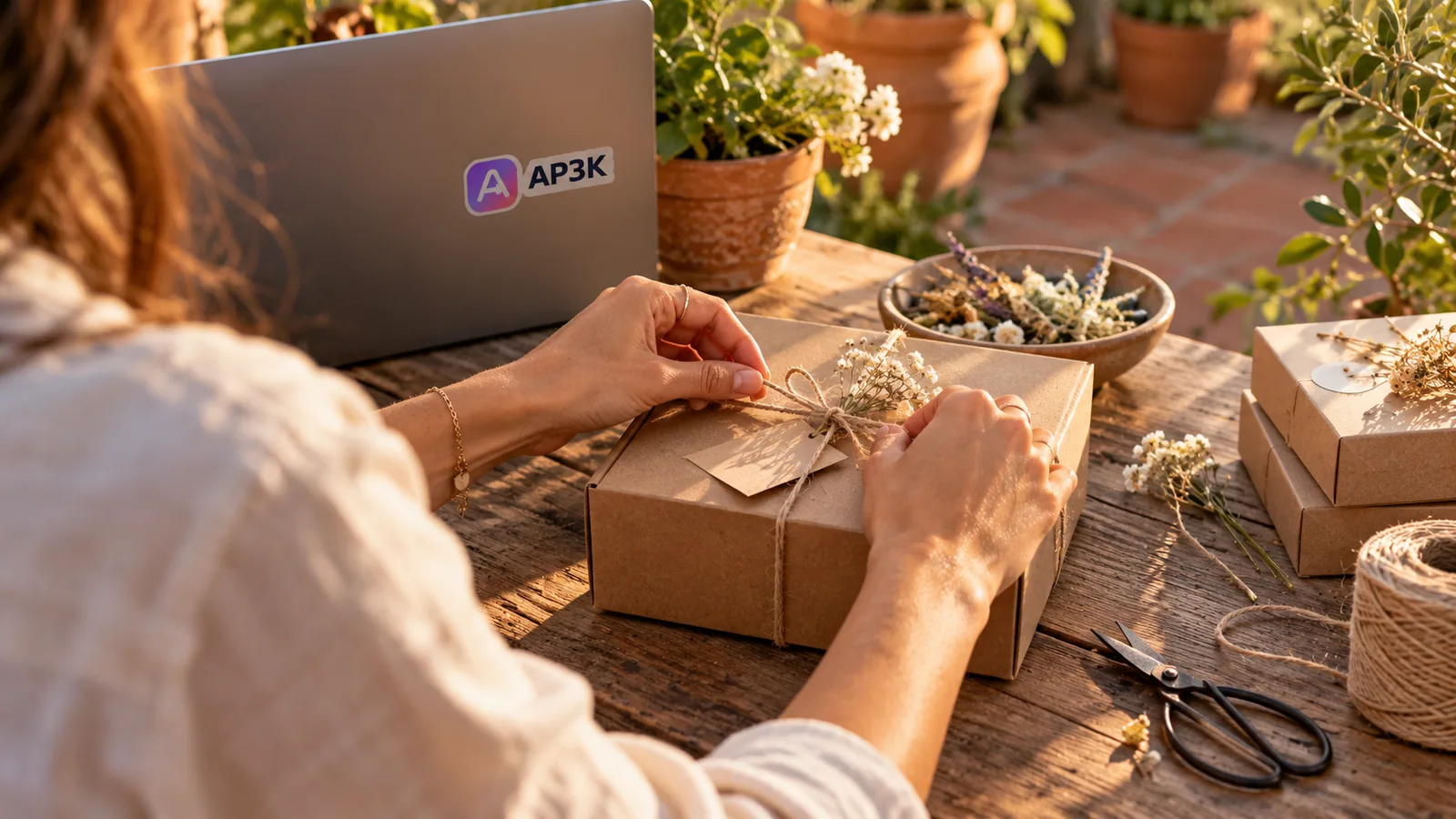 Sunlit hands crafting Instagram reply workflows — original editorial photograph