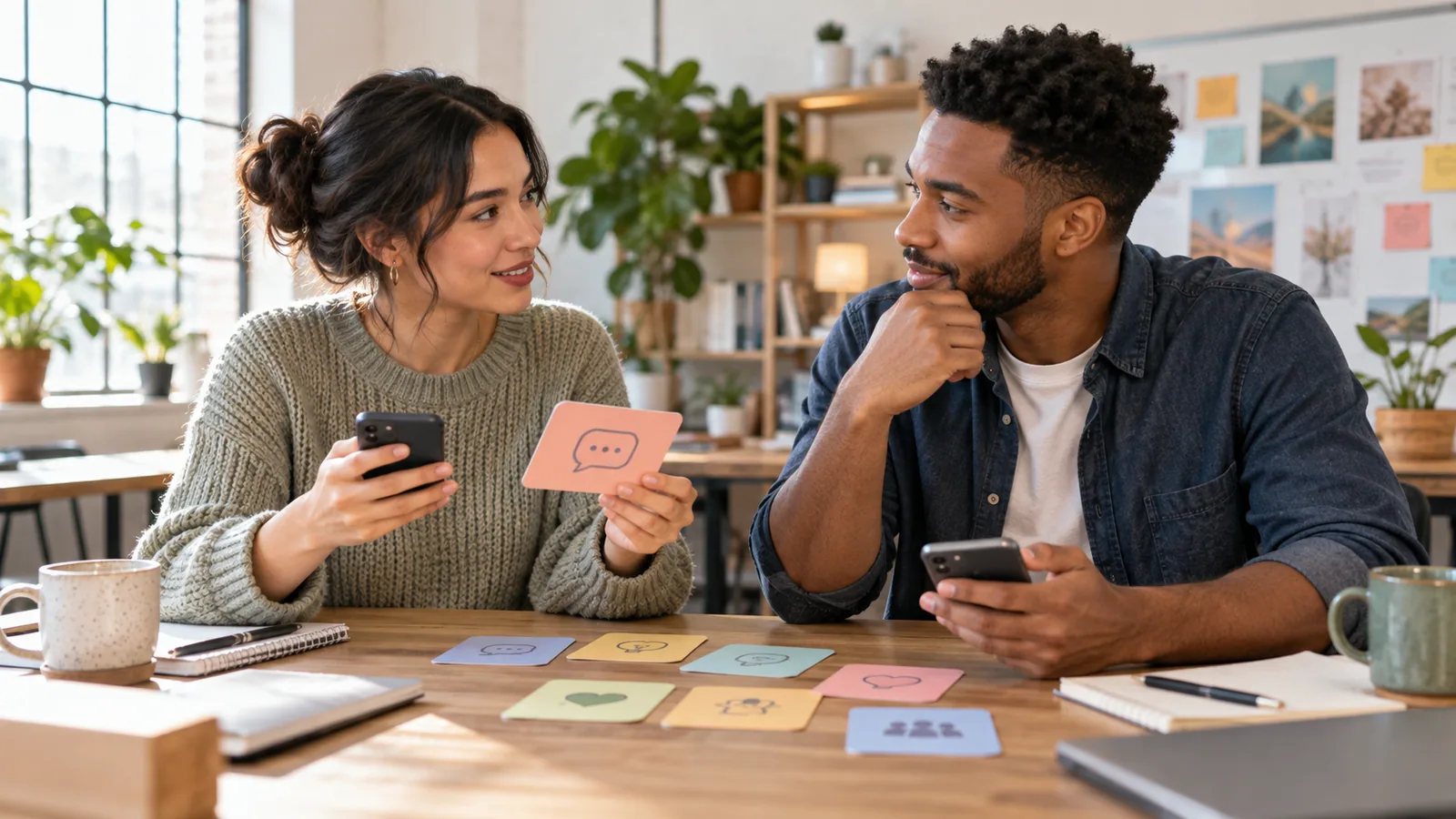 Better messaging, practiced together — original editorial photograph
