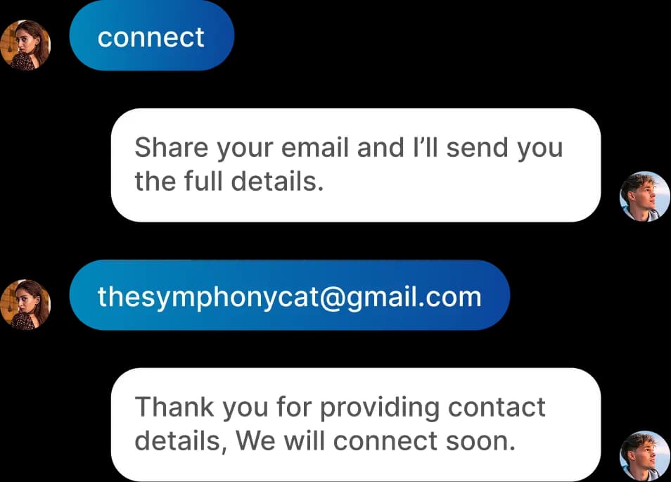 Collect contact details