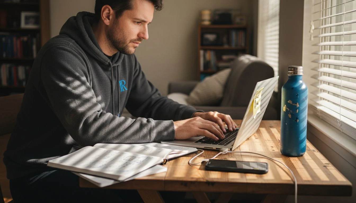 Freelancer configuring Instagram automation tools