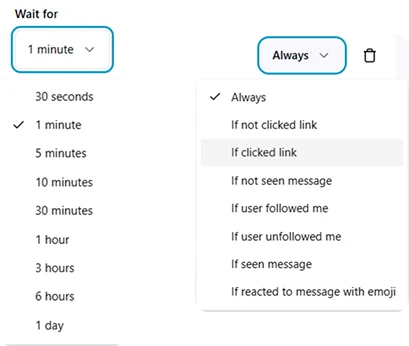 Message Setup