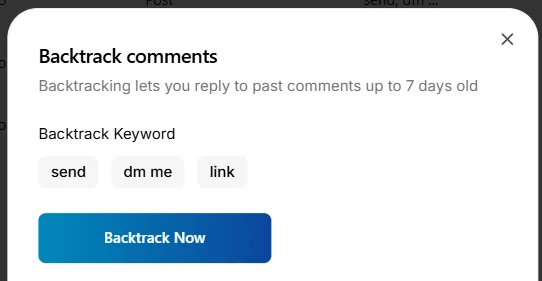 Backtrack Active