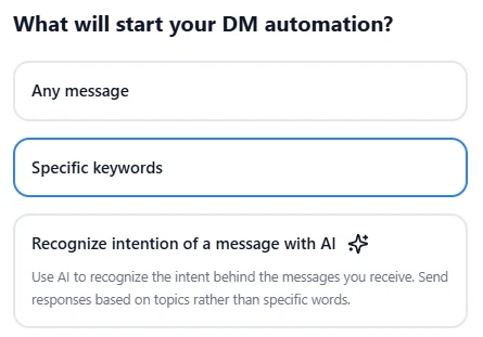 Set Message Conditions