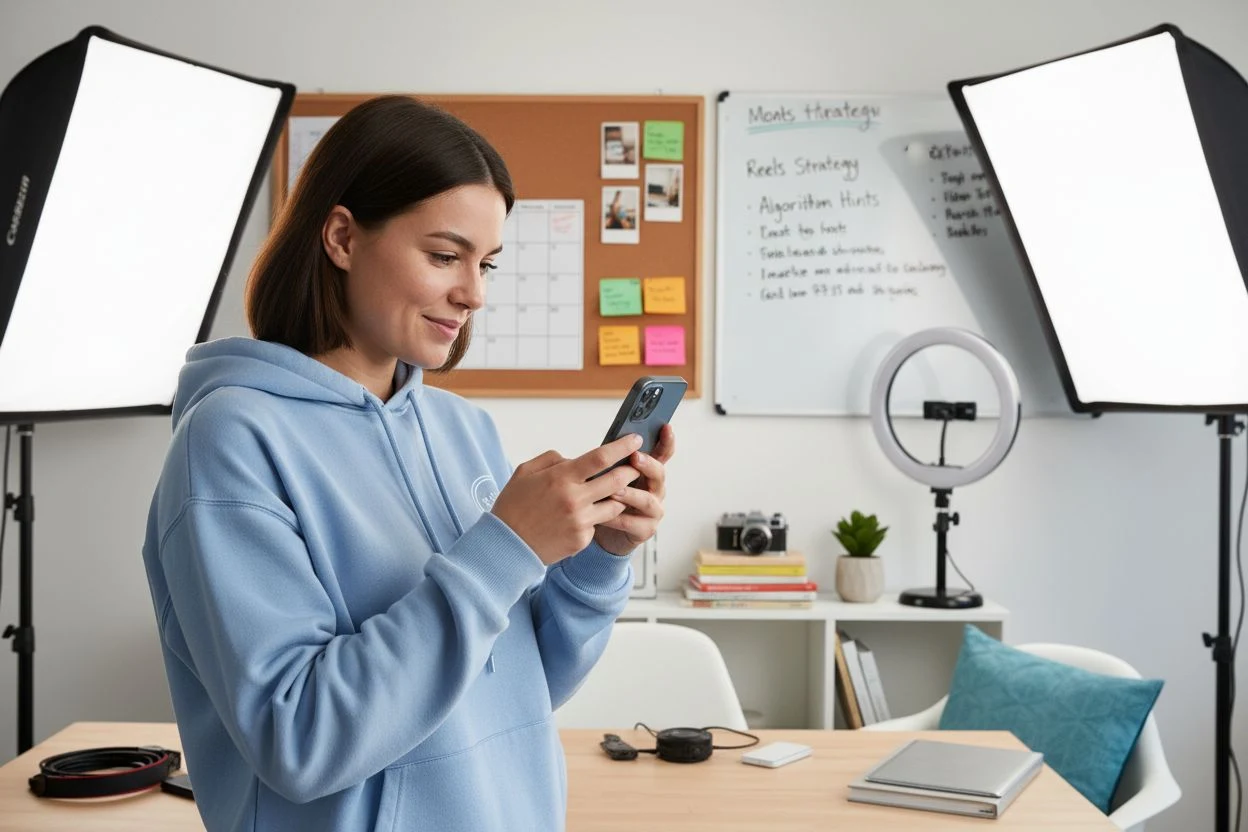 Instagram content creator