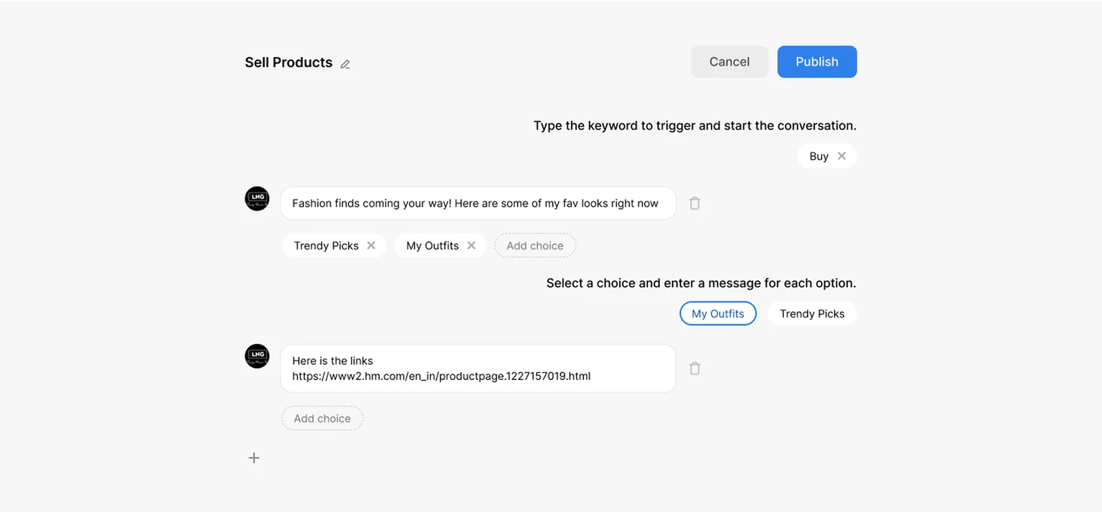 Add Trigger for Product Inquiries